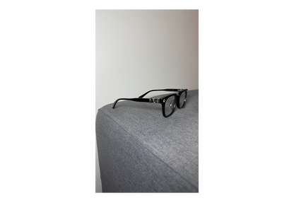 Chrome Hearts Black Silver Glasses