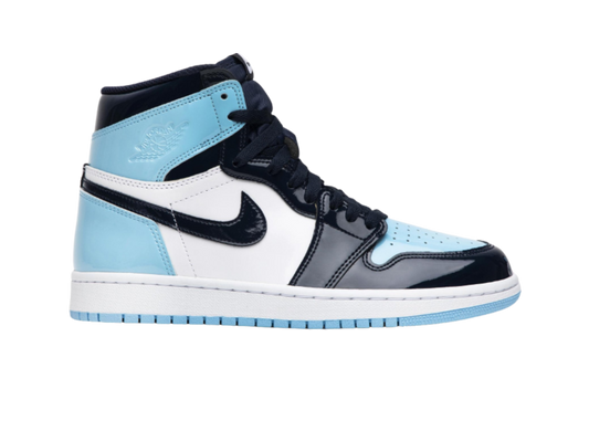 Wmns Air Jordan 1 Retro High OG 'Blue Chill/UNC Patent' CD0461-401