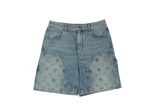 LV Denim Carpenter Shorts XL