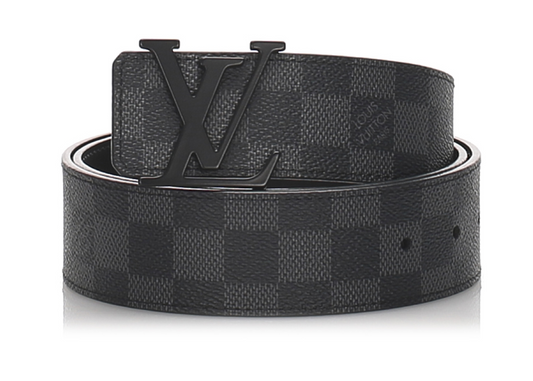 LV Graphite Belt 'Black' 105CM