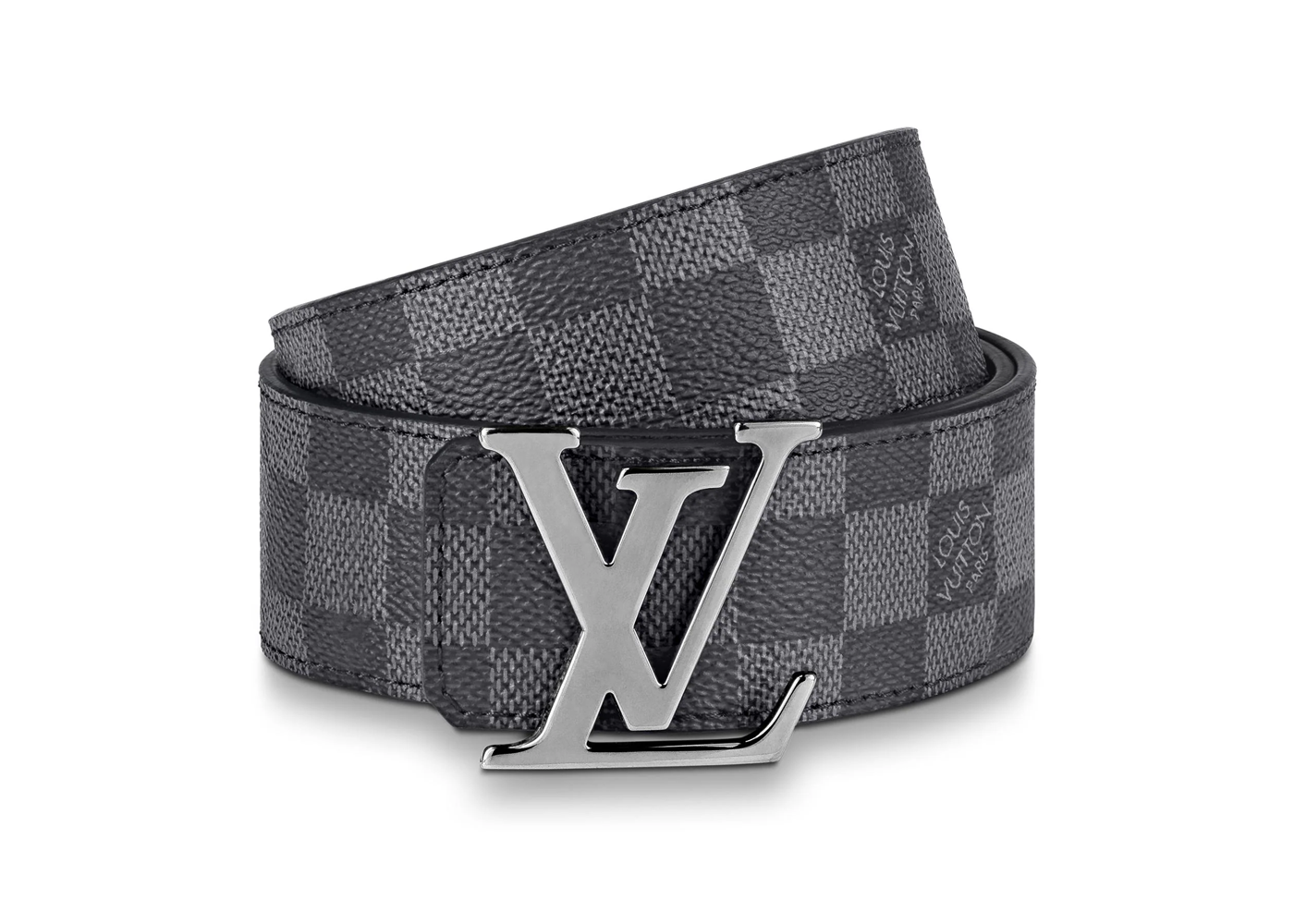 LV Graphite Belt 'Silver'